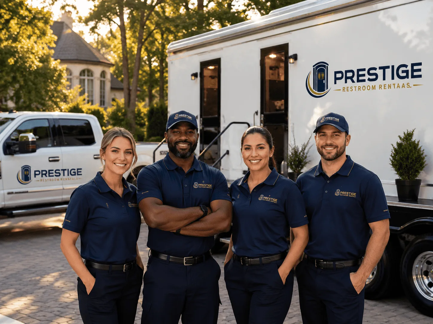 Trusted Luxury Portable Restrooms company in Orgas, WV